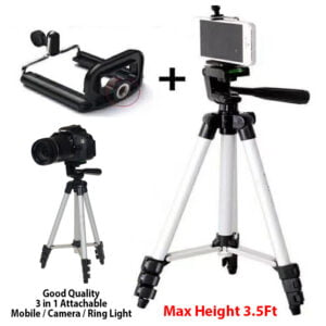 High Quality Tripod Stand For Mobile, Dslr & Ring...