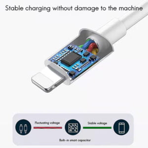 Apple Iphone 11 100% Fast Charging & Data Transfer Type c to Lightning PD Cable 20Watt / 3A / 1M – White