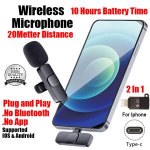 High Quality K8 2 in 1 Wireless Microphone with...